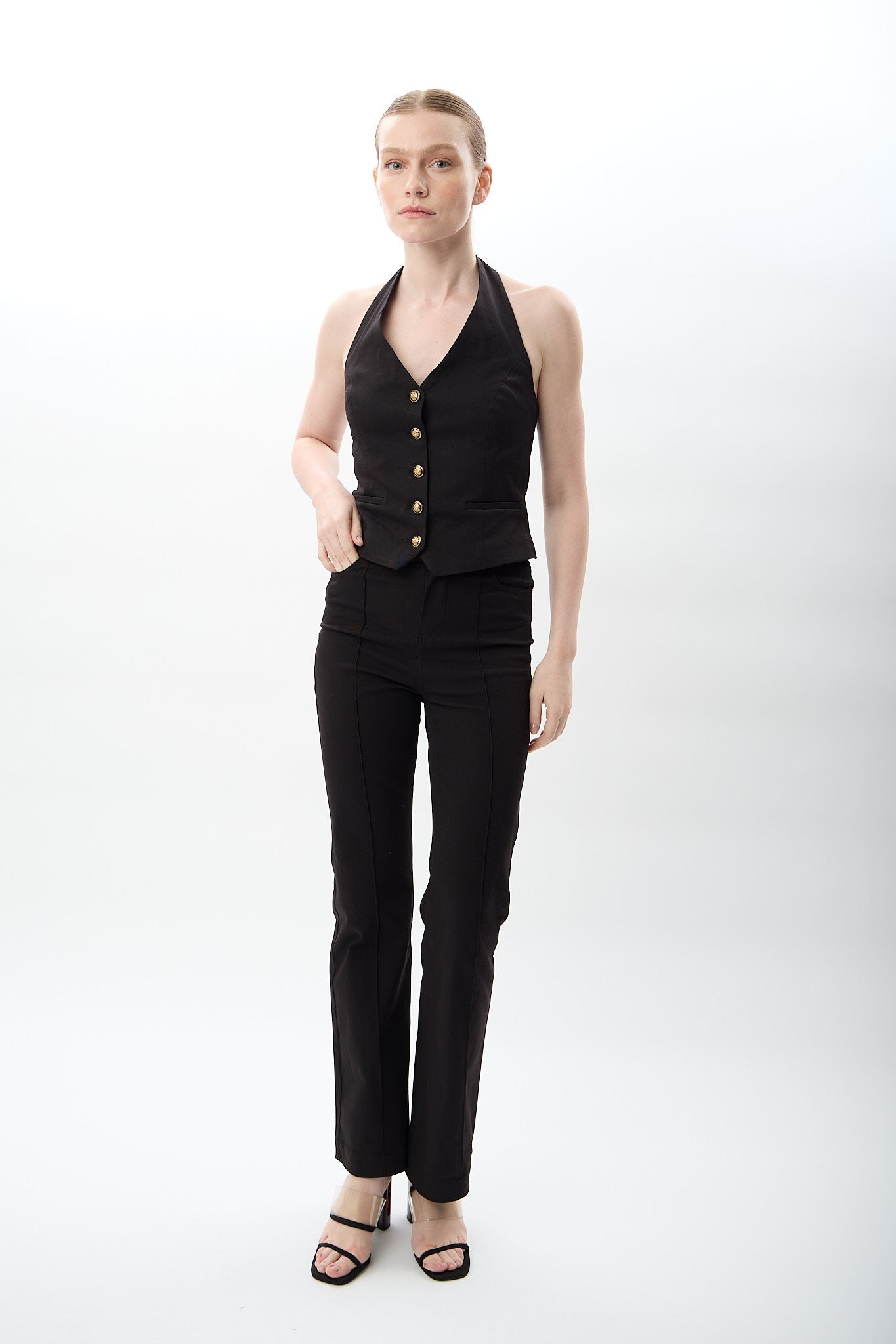 Diagonal-Yüksek Bel Pantolon-Pantolon-9-Milagron.com