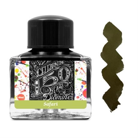 Diamine-Diamine 150th Anniversary Collection şişe Mürekkep 40ml Safari-Mürekkep-1-Milagron.com