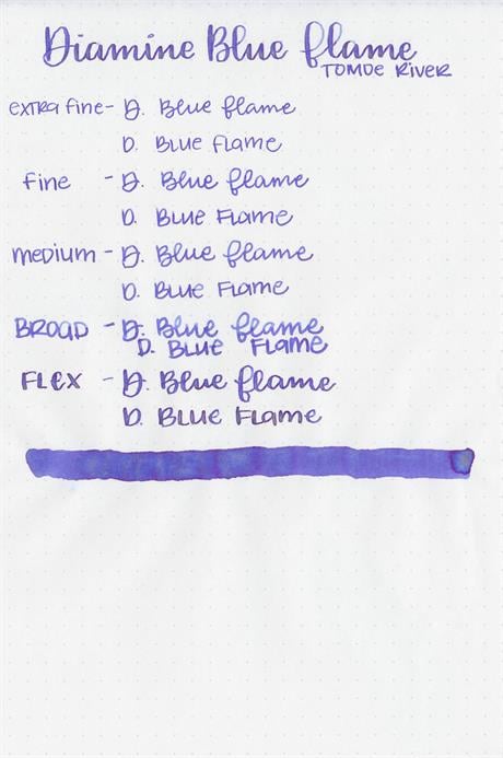 Diamine-Diamine Ink Shimmering Mürekkep Blue Flame-Mürekkep-3-Milagron.com