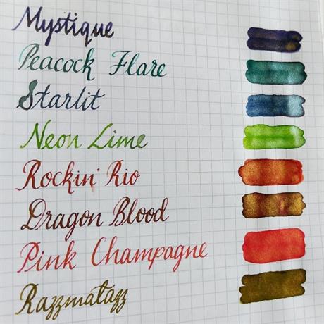 Diamine-Diamine Ink Shimmering Mürekkep Dragon Blood2020-Mürekkep-2-Milagron.com