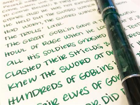 Diamine-Diamine Ink Shimmering Mürekkep Golden Ivy 2018-Mürekkep-3-Milagron.com