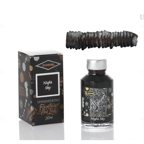 Diamine-Diamine Ink Shimmering Mürekkep Night Sky-Mürekkep-1-Milagron.com