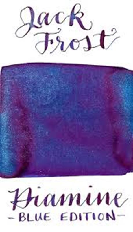 Diamine-Diamine Inkvent Shimmer&Sheen Jack Frost-Mürekkep-3-Milagron.com