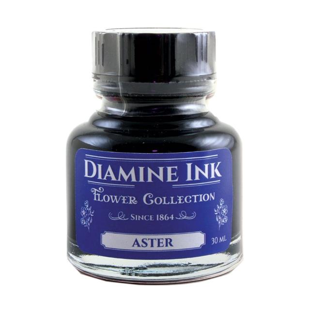 Diamine-Flower Collection 30 Ml Mürekkep Aster-Şişe Mürekkep-1-Milagron.com