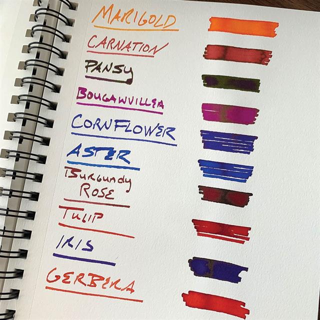 Diamine-Flower Collection 30 Ml Mürekkep Carnation-Şişe Mürekkep-3-Milagron.com