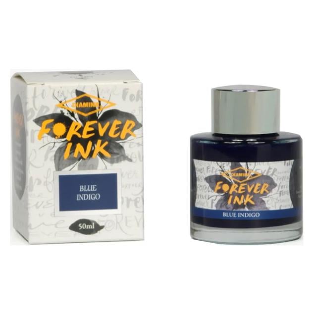 Diamine-Forever Permanent & Waterproof Pigment Şişe Mürekkep 50ml Blue Indigo-Şişe Mürekkep-1-Milagron.com