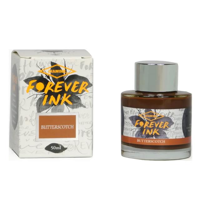 Diamine-Forever Permanent & Waterproof Pigment Şişe Mürekkep 50ml Butterscotch-Şişe Mürekkep-1-Milagron.com