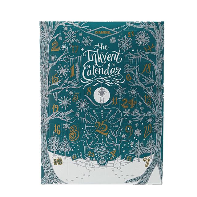 Diamine-Diamine Inkvent Calendar 2025 Teal Edition Mürekkep Takvimi-Şişe Mürekkep-2-Milagron.com