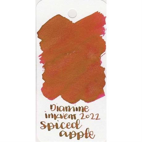 Diamine-Inkvent Green Edition Chameleon Spiced Apple Mürekkep 50 Ml-Şişe Mürekkep-3-Milagron.com