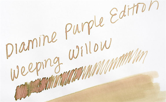 Diamine-Inkvent Purple Collection Mürekkep 50ml Weeping Willow-Şişe Mürekkep-3-Milagron.com