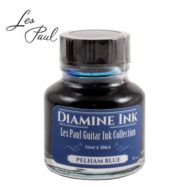 Diamine-Les Paul Collection şişe Mürekkep 30ml Pelham Blue-Şişe Mürekkep-1-Milagron.com