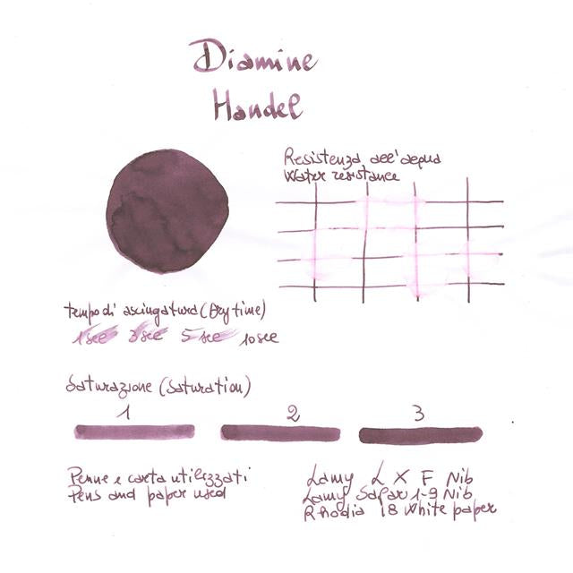 Diamine-Music Collection şişe Mürekkep 30ml Handel-Şişe Mürekkep-3-Milagron.com