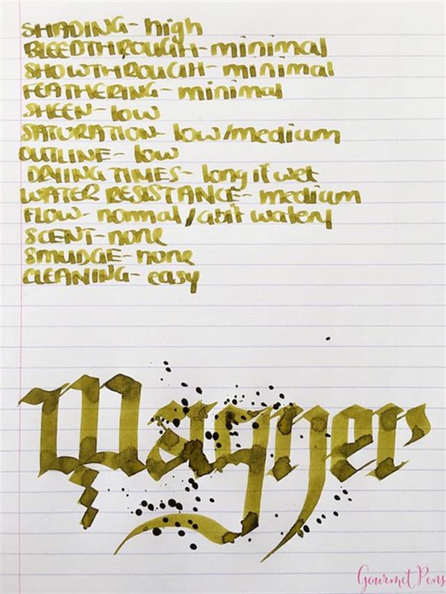 Diamine-Music Collection şişe Mürekkep 30ml Wagner-Şişe Mürekkep-3-Milagron.com