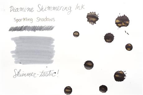 Diamine Ink Shimmering Mürekkep Sparkling Shadows 50 Ml
