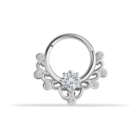 14 Ayar Altın Aurélia Minimal Halka Piercing