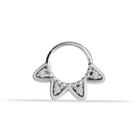 14 Ayar Altın Celestia Minimal Halka Piercing