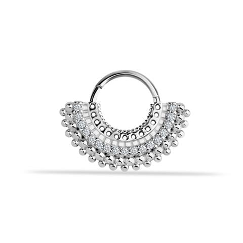 14 Ayar Altın Majestic Minimal Halka Piercing