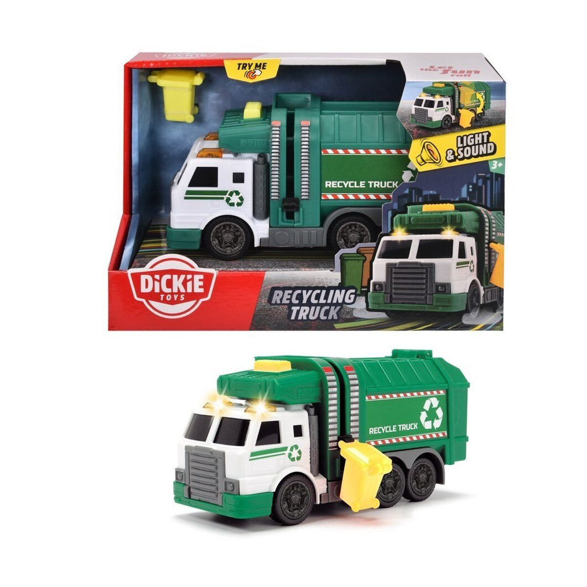 Dickie-Geri Dönüşüm Kamyonu 15 Cm-Oyuncak Kamyon ve İş Makineler-1-Milagron.com