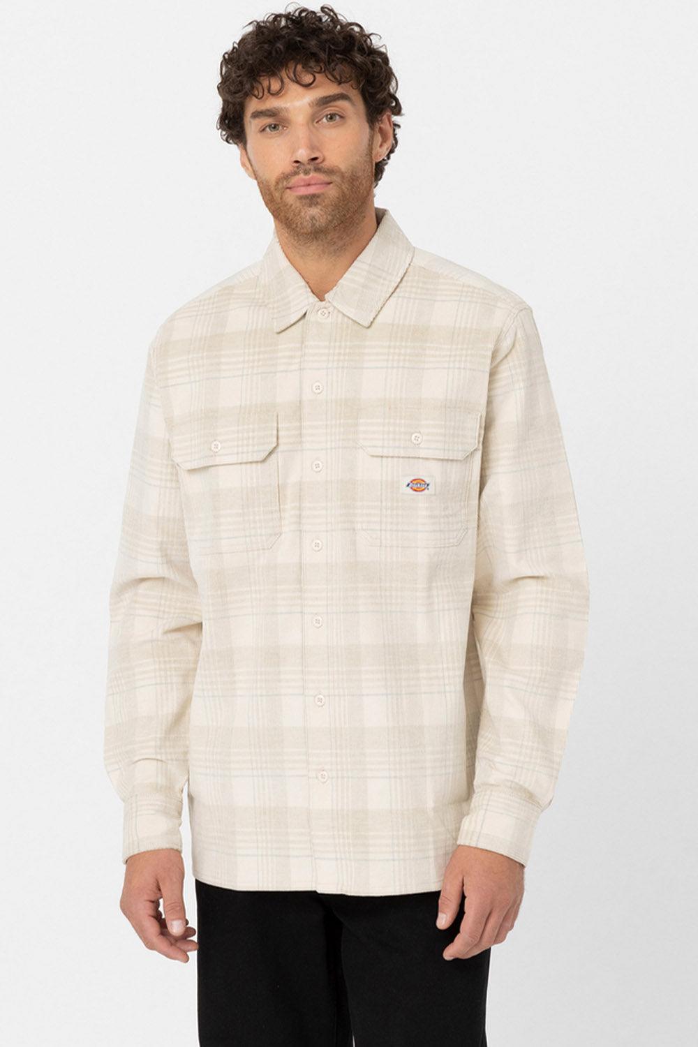 Dickies-Alma Shirt Cord Check Light-Gömlek-1-Milagron.com