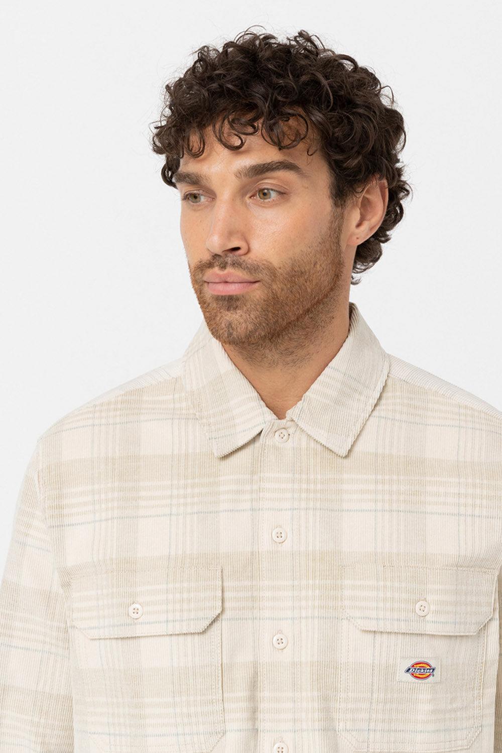 Dickies-Alma Shirt Cord Check Light-Gömlek-3-Milagron.com