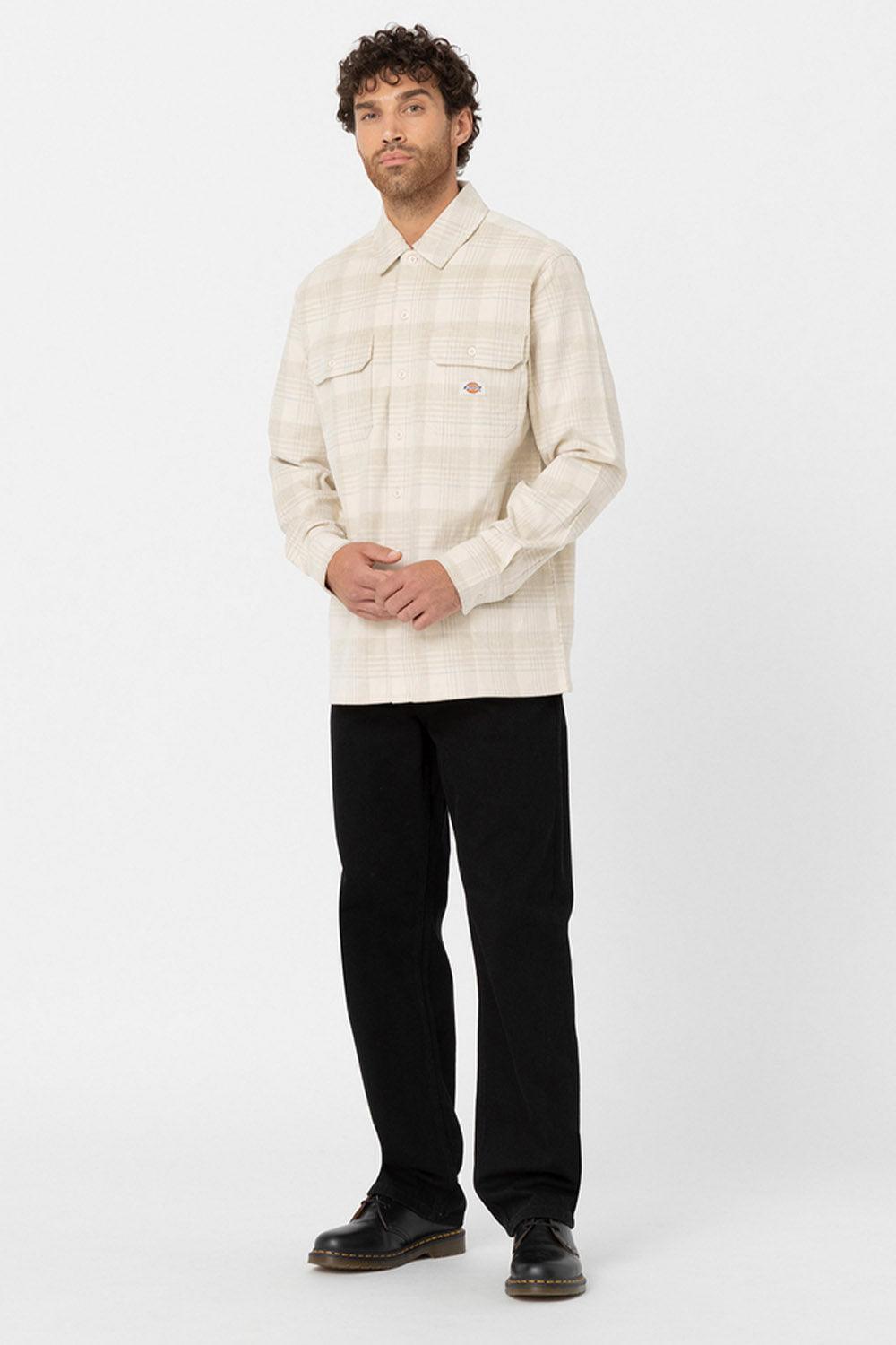 Dickies-Alma Shirt Cord Check Light-Gömlek-7-Milagron.com
