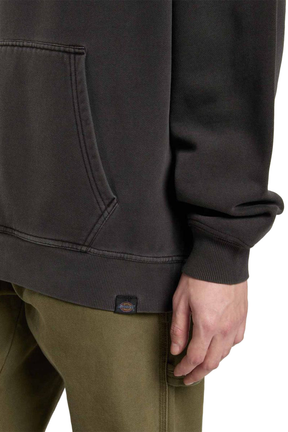 Dickies-Christiana Gd Erkek Kapüşonlu Siyah Sweatshirt-Sweatshirts & Hoodies-2-Milagron.com