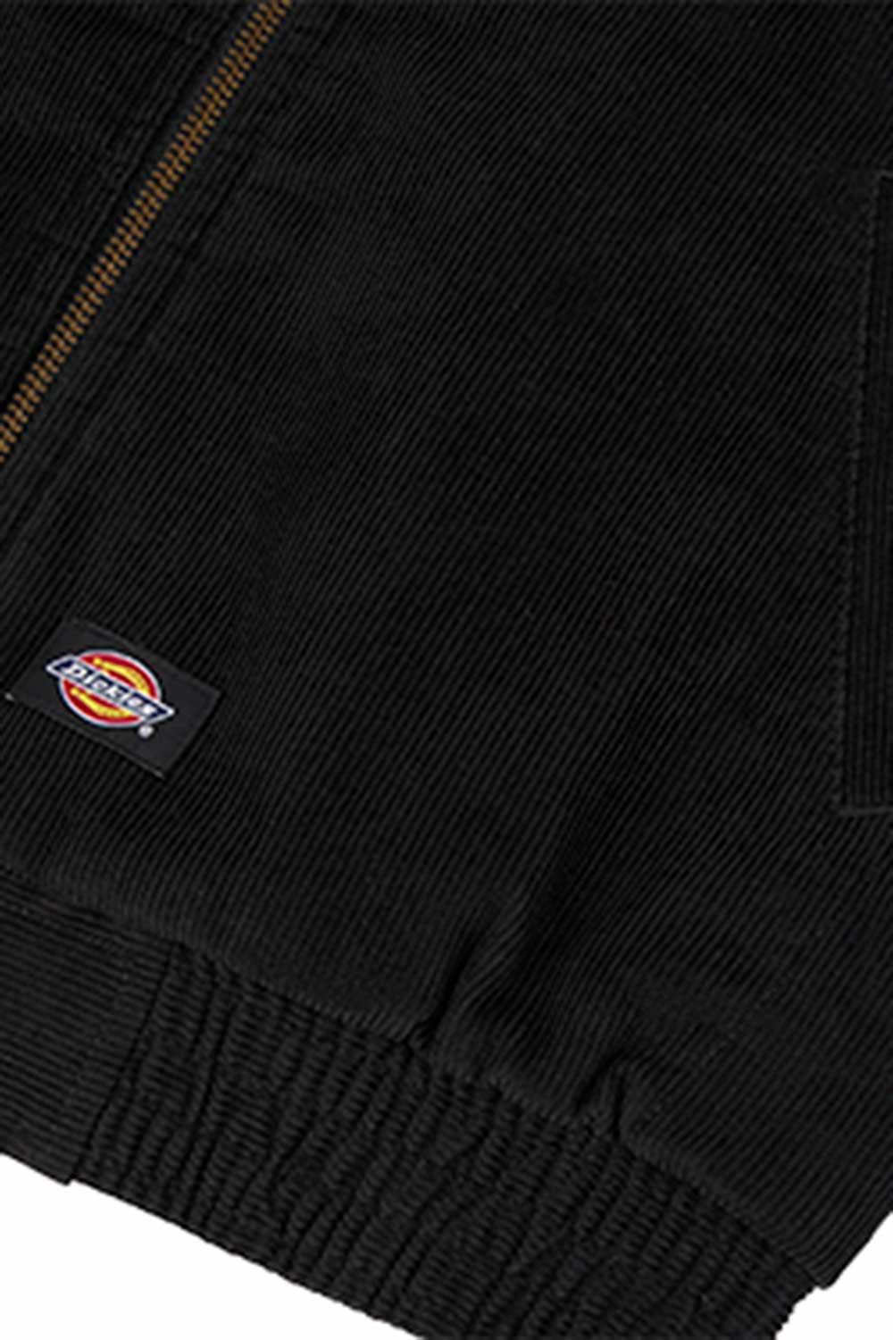 Dickies-Corduroy Hooded Jacket W Black-Ceket-8-Milagron.com