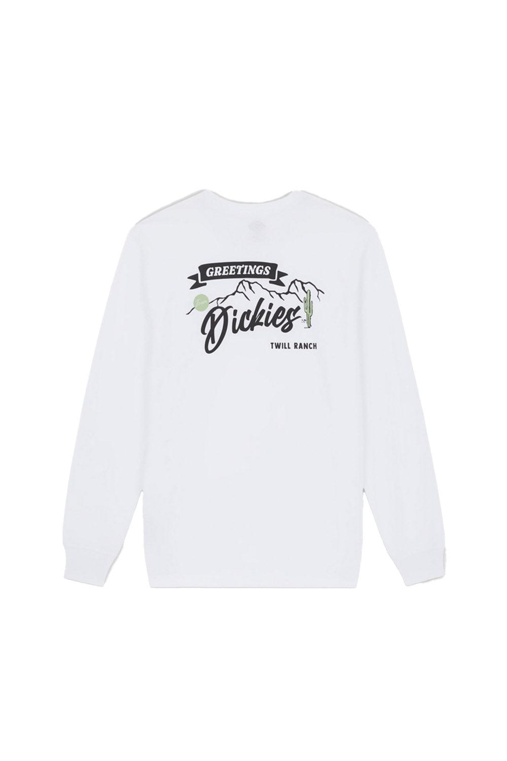Dickies-Dighton Tee LS White-T-Shirts-2-Milagron.com