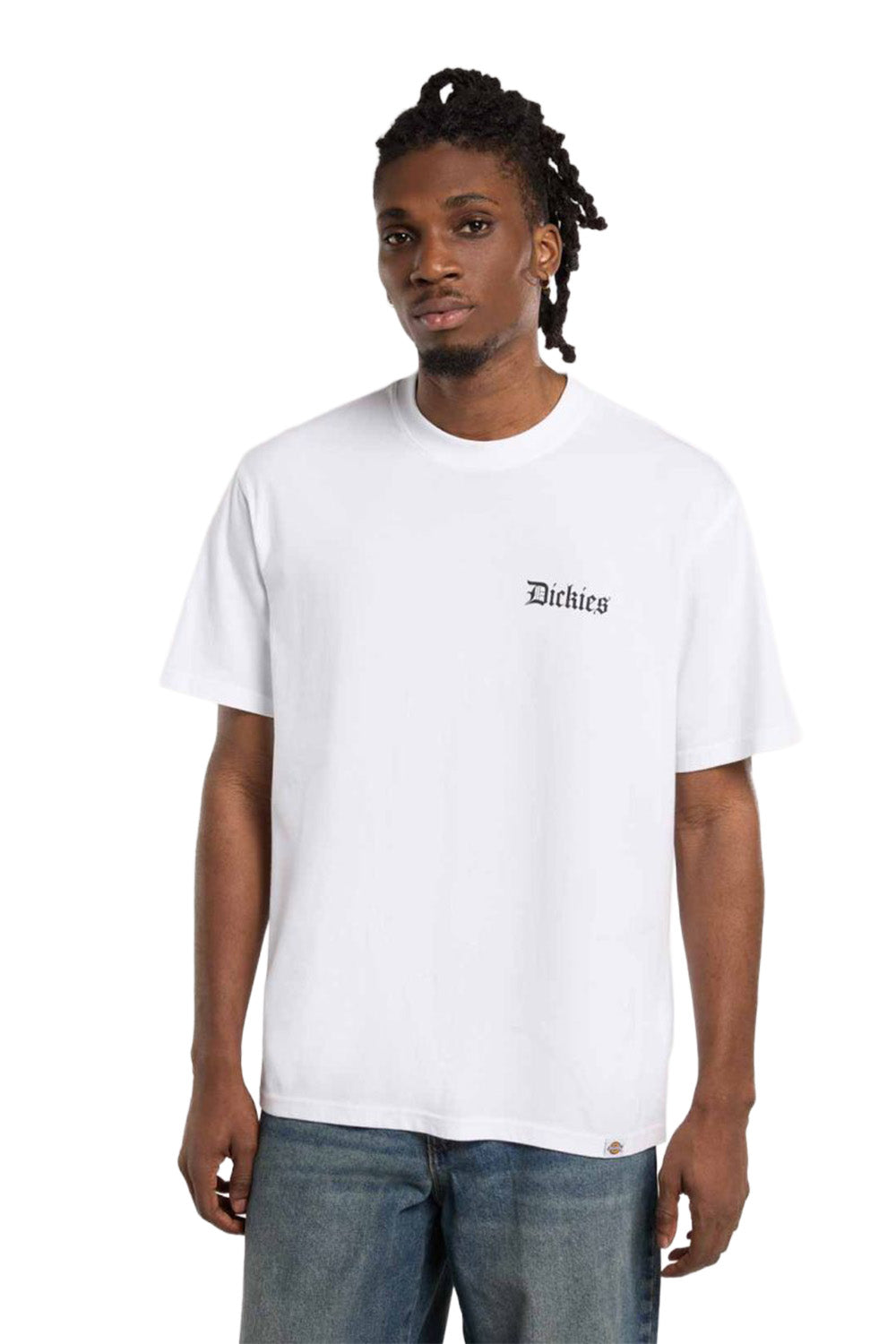 Dickies-Diner Tee SS Erkek Baskılı Beyaz T-Shirt-T-Shirts-8-Milagron.com