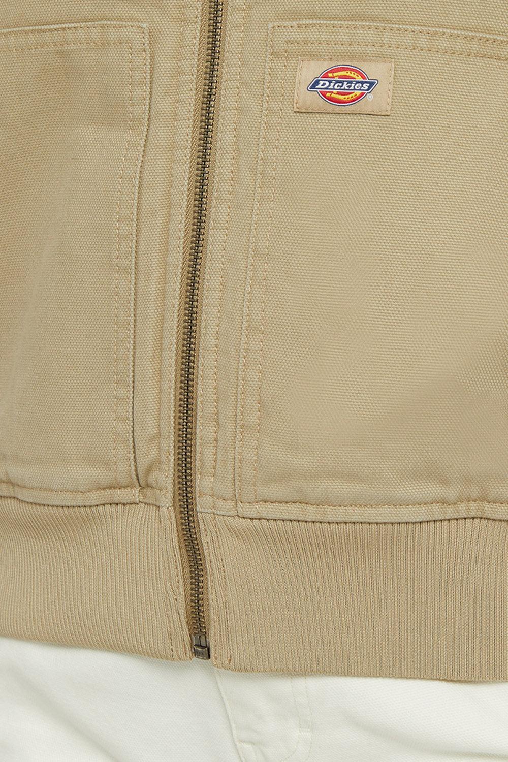 Dickies-Duck Canvas Sherpa Lined Desert Sand-Sweatshirts & Hoodies-7-Milagron.com