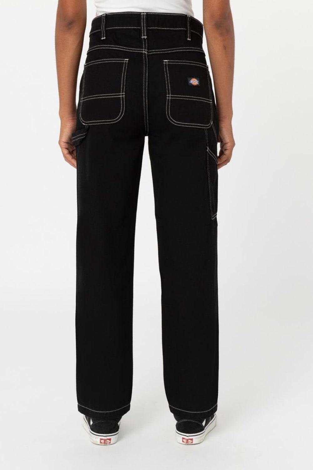 Dickies-Ellendale Denim Rinsed Black-Kot Pantolon-1-Milagron.com