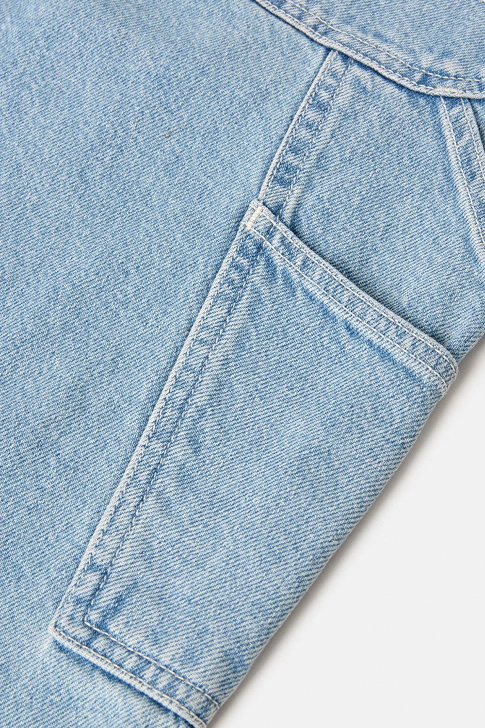 Dickies-Ellendale Denim Vintage Aged Blue-Kot Pantolon-9-Milagron.com