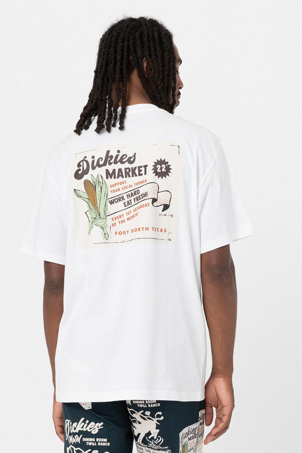 Dickies-Grainfield Tee SS White-T-Shirts-2-Milagron.com