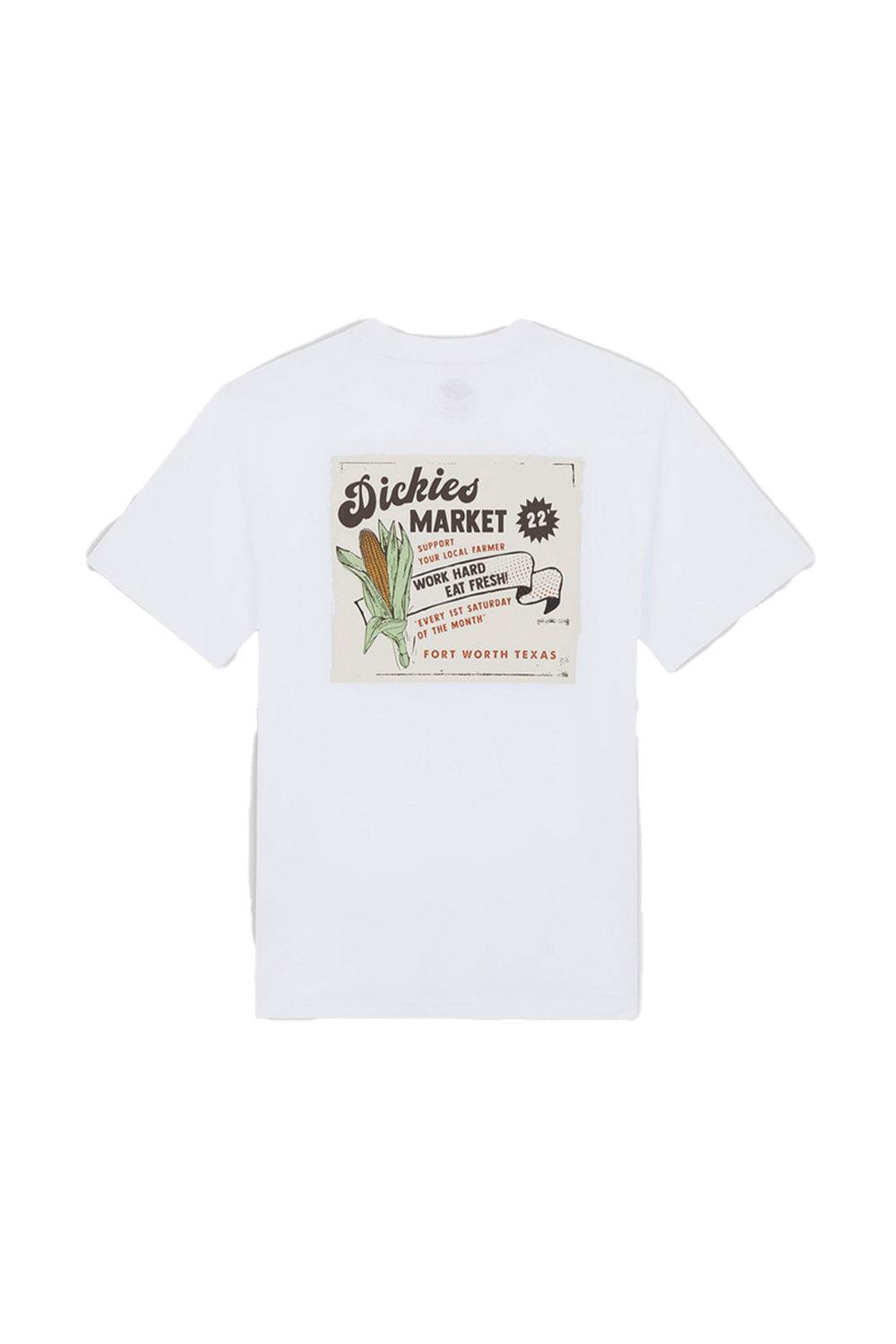 Dickies-Grainfield Tee SS White-T-Shirts-5-Milagron.com