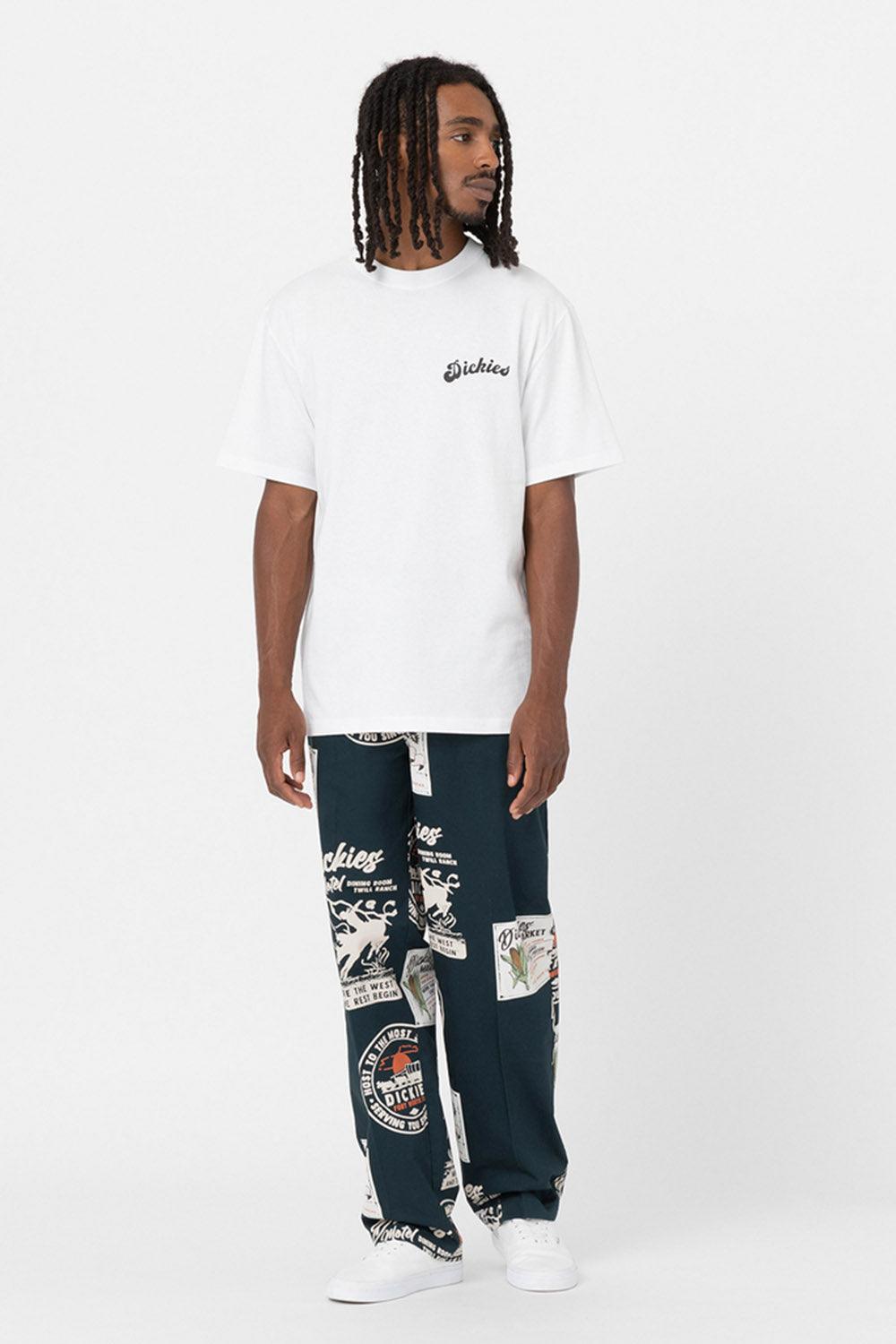 Dickies-Grainfield Tee SS White-T-Shirts-6-Milagron.com