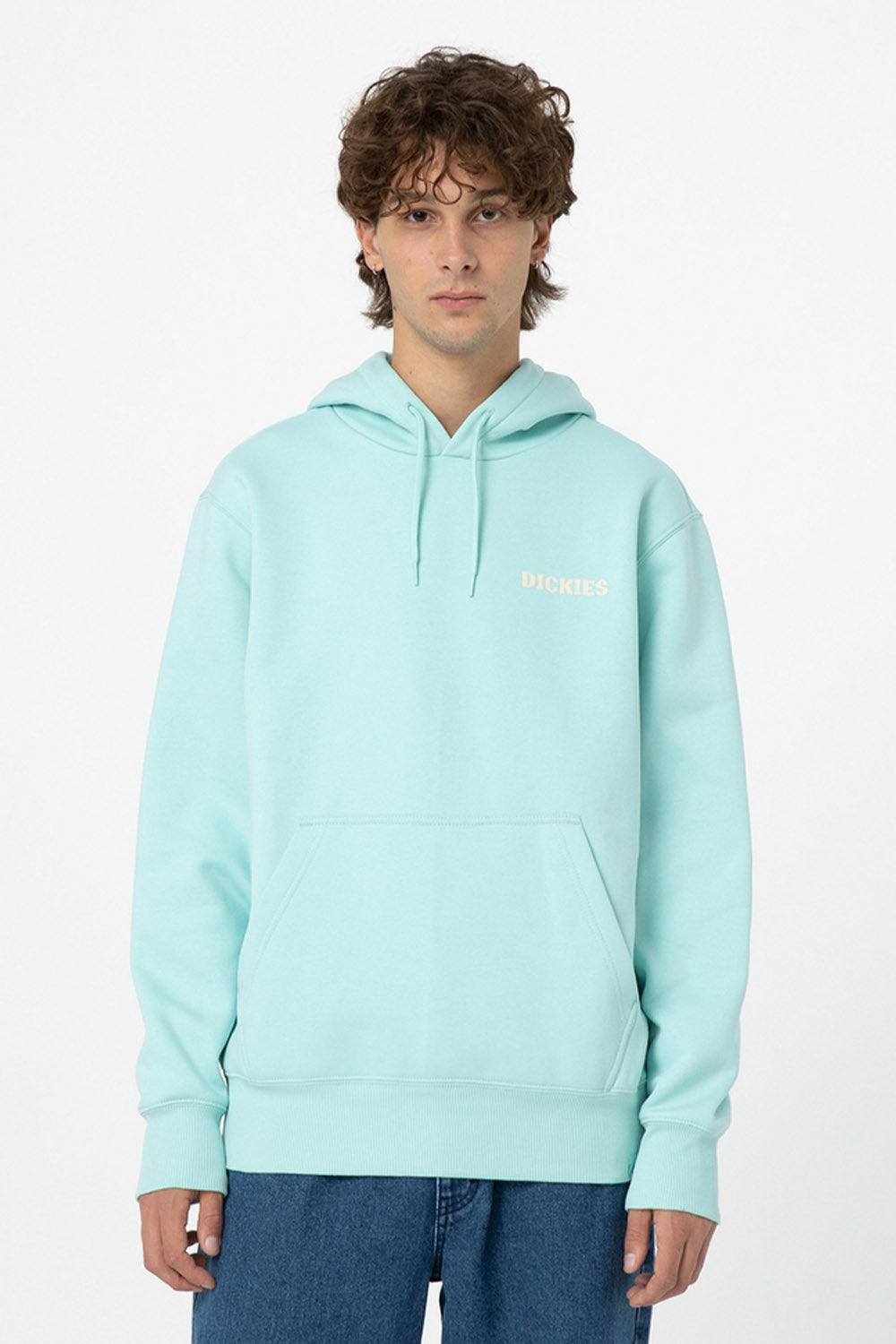 Dickies-Hays Hoodie Pastel Turquoise-Sweatshirts & Hoodies-1-Milagron.com
