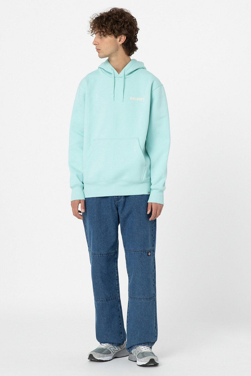 Dickies-Hays Hoodie Pastel Turquoise-Sweatshirts & Hoodies-3-Milagron.com