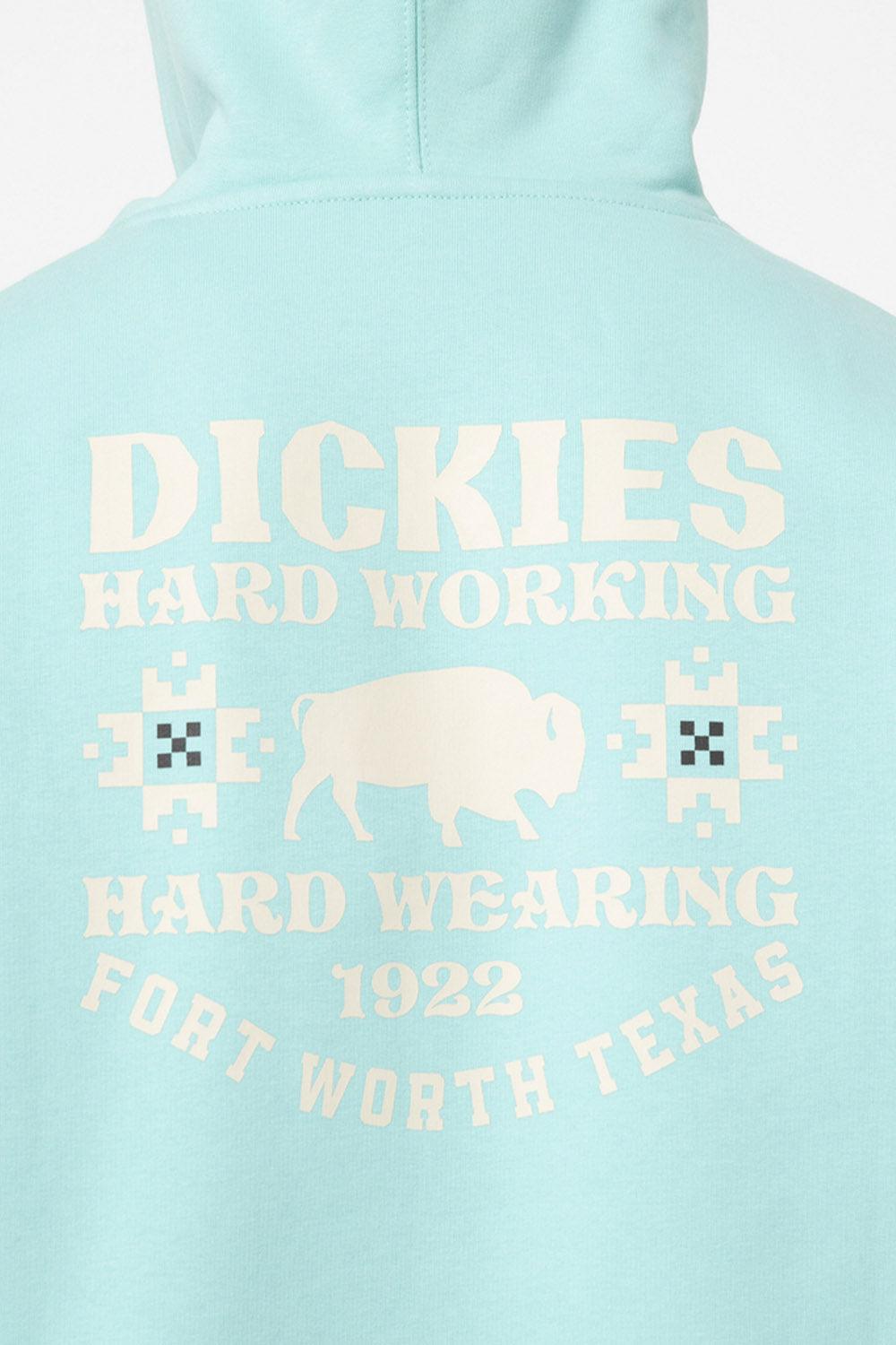 Dickies-Hays Hoodie Pastel Turquoise-Sweatshirts & Hoodies-6-Milagron.com