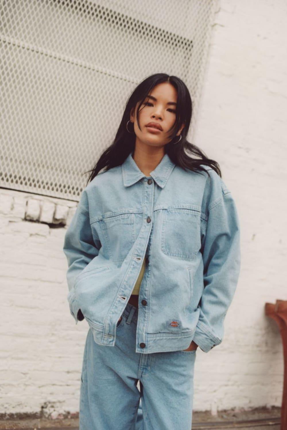 Dickies-Herndon Jacket Vintage Aged Blue-Ceket-1-Milagron.com