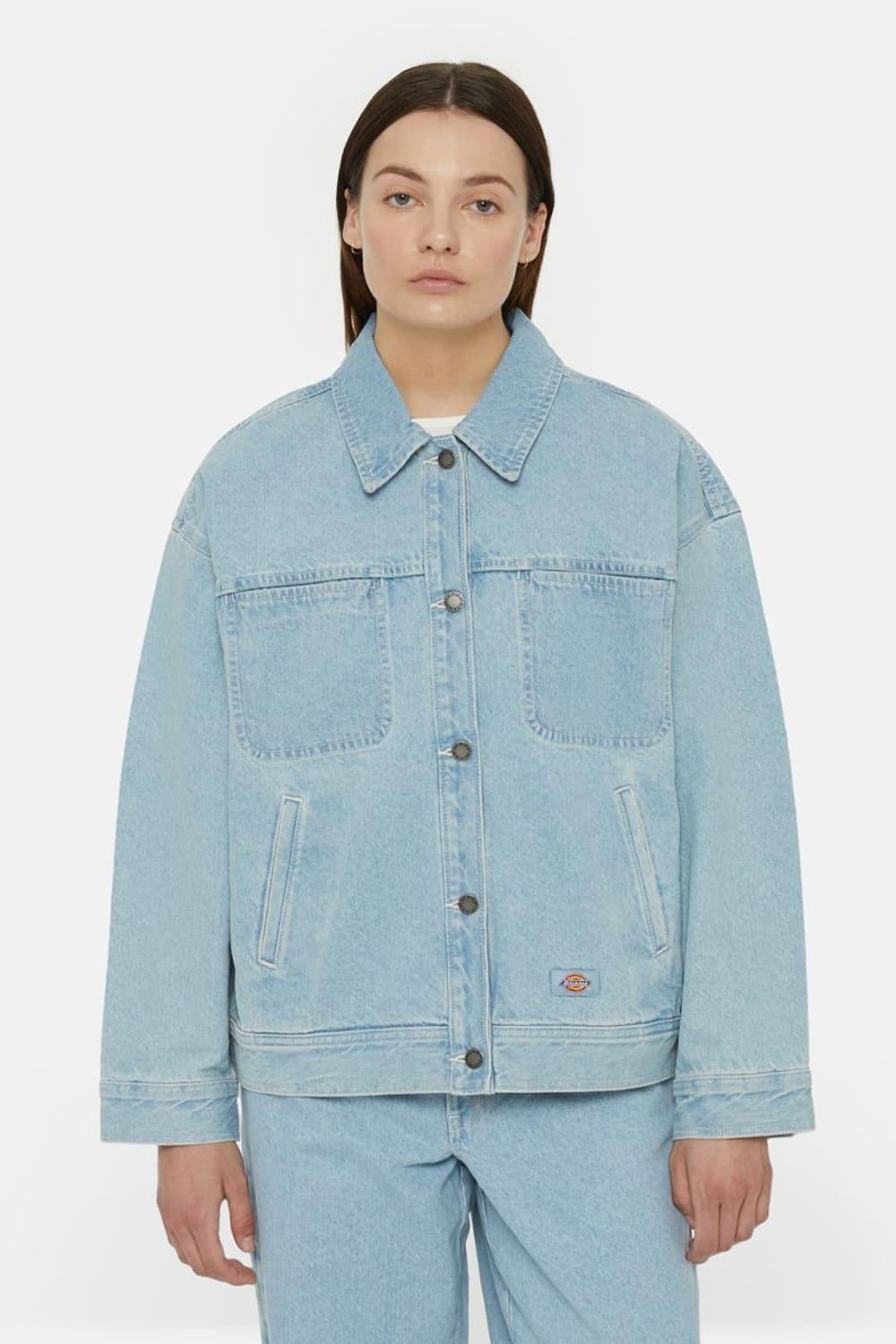 Dickies-Herndon Jacket Vintage Aged Blue-Ceket-2-Milagron.com