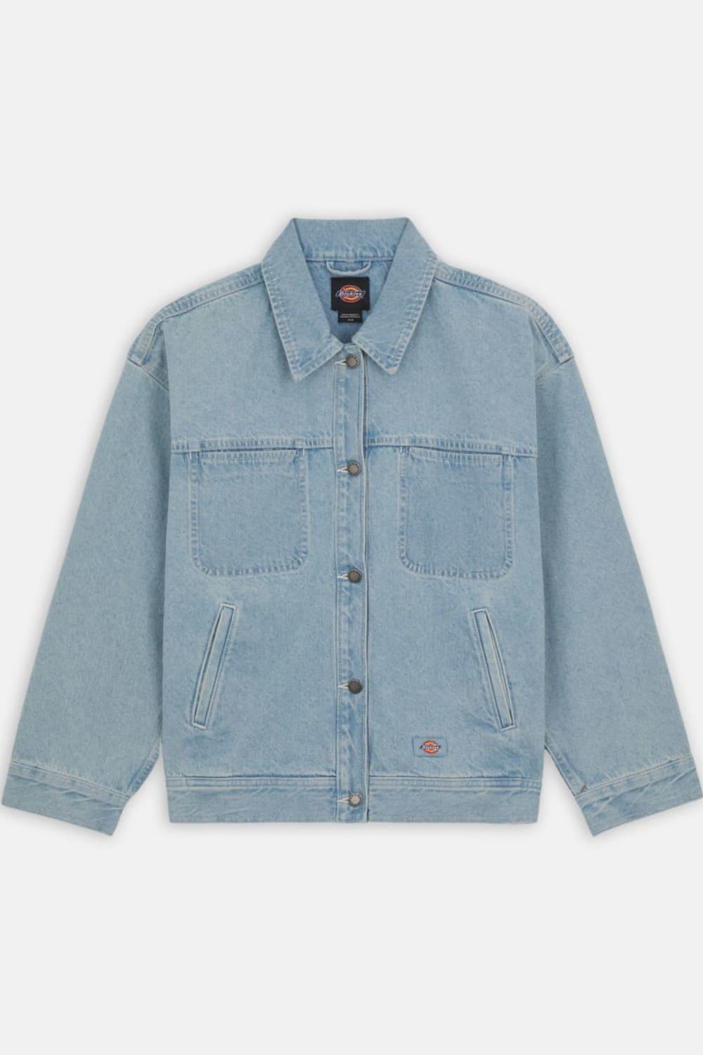 Dickies-Herndon Jacket Vintage Aged Blue-Ceket-4-Milagron.com