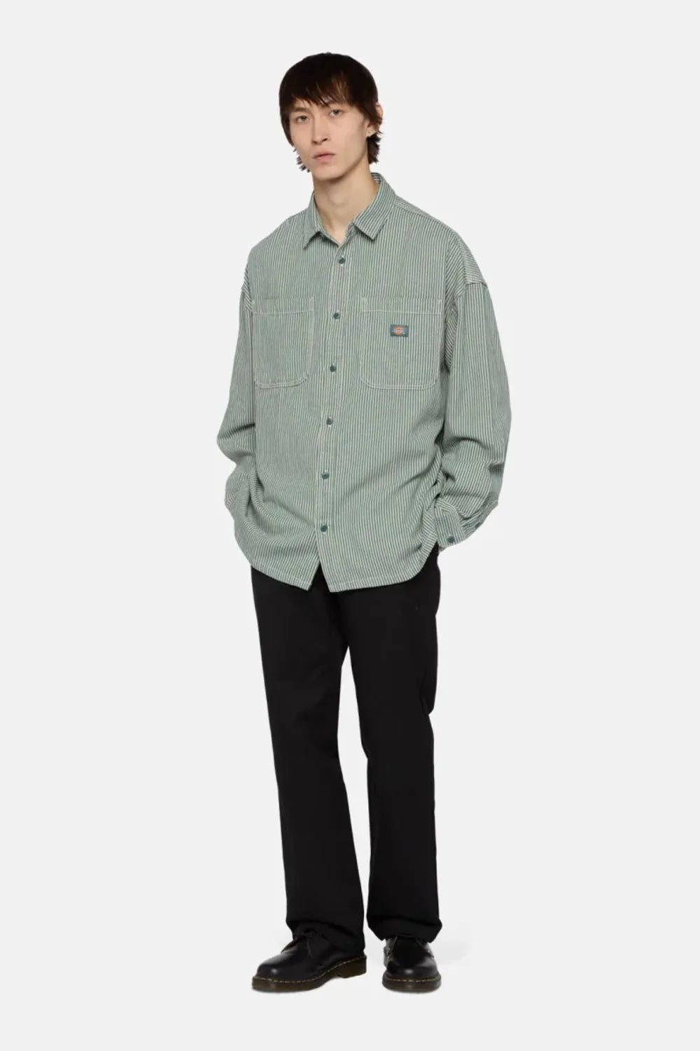 Dickies-Hickory Shirt LS-Gömlek-3-Milagron.com