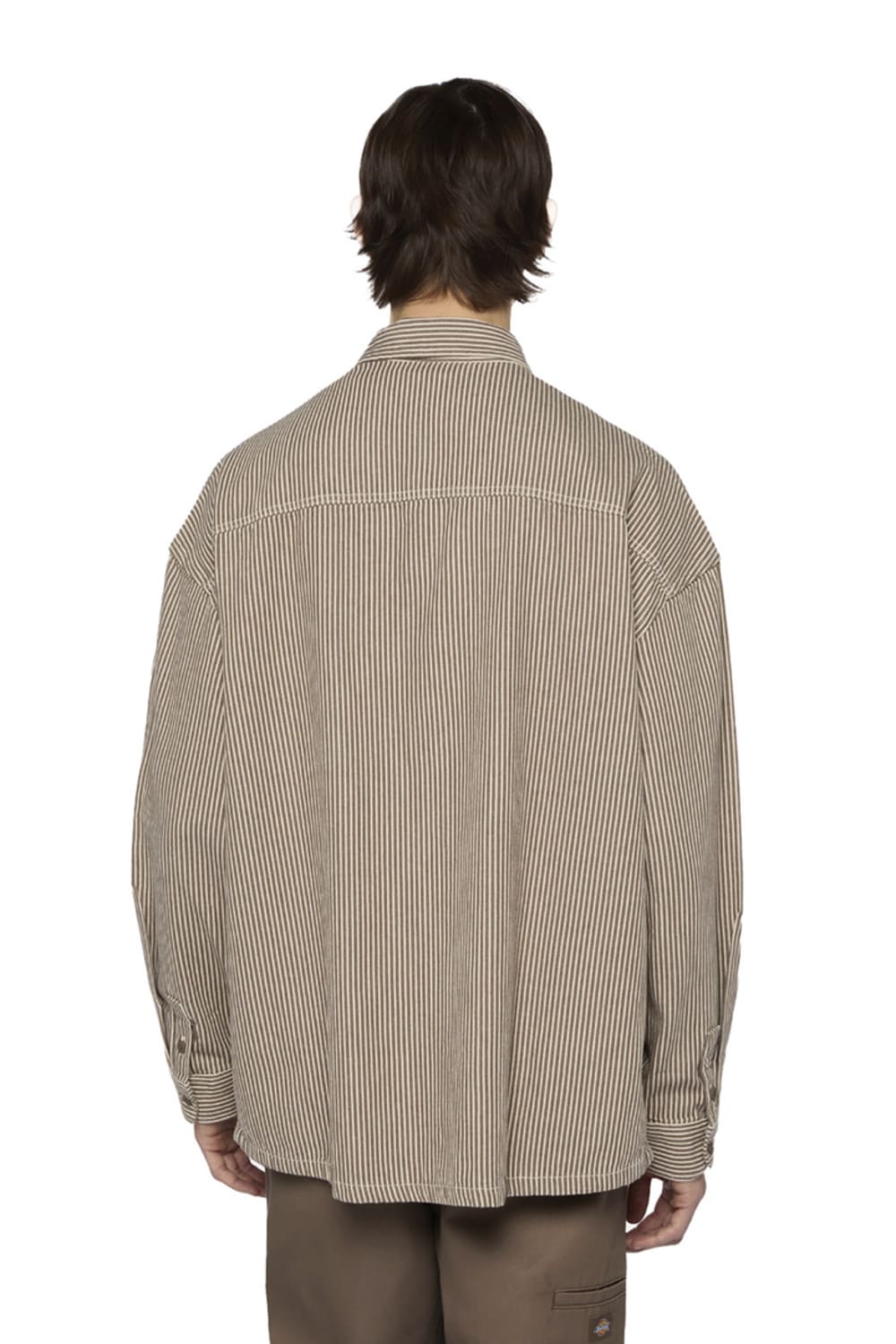 Dickies-Hickory Shirt LS Mushroom-Gömlek-2-Milagron.com