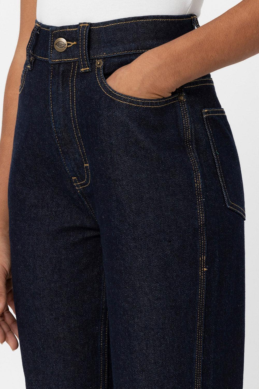 Dickies-Houston Denim Rinsed-Kot Pantolon-5-Milagron.com