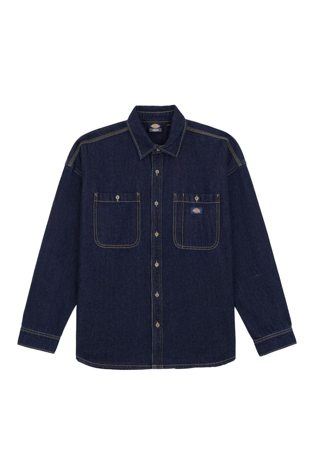 Dickies-Houston Shirt Rinsed-Gömlek-3-Milagron.com