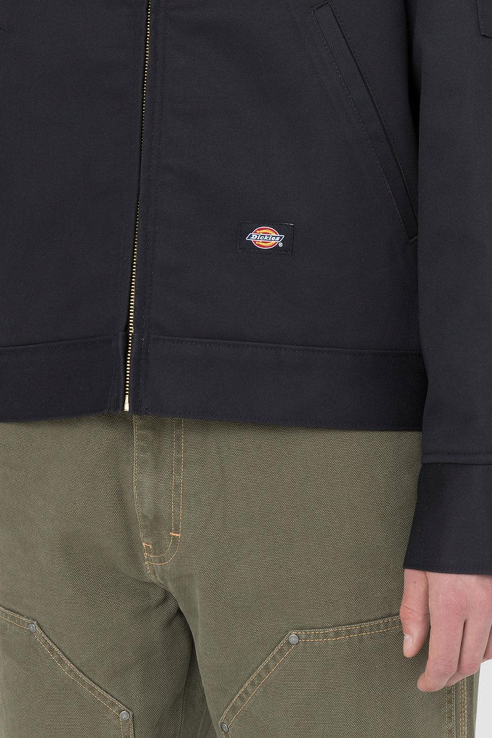 Dickies-Lined Eisenhower Jacket Rec Black-Deri Mont-5-Milagron.com