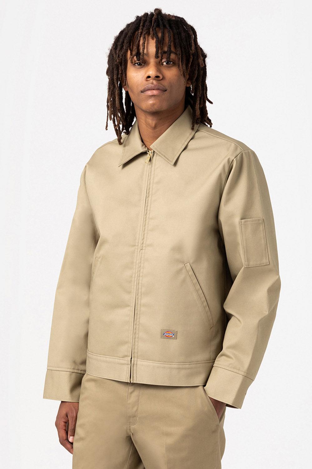Dickies-Lined Eisenhower Jacket Rec Khaki-Deri Mont-1-Milagron.com