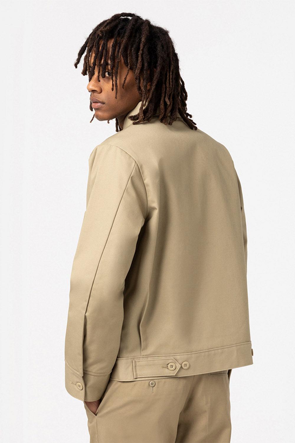 Dickies-Lined Eisenhower Jacket Rec Khaki-Deri Mont-2-Milagron.com
