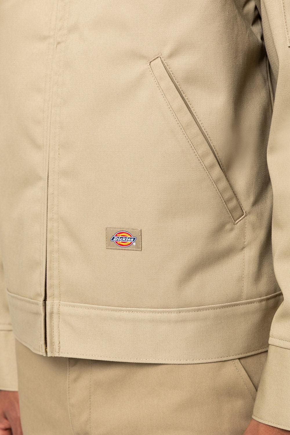 Dickies-Lined Eisenhower Jacket Rec Khaki-Deri Mont-4-Milagron.com