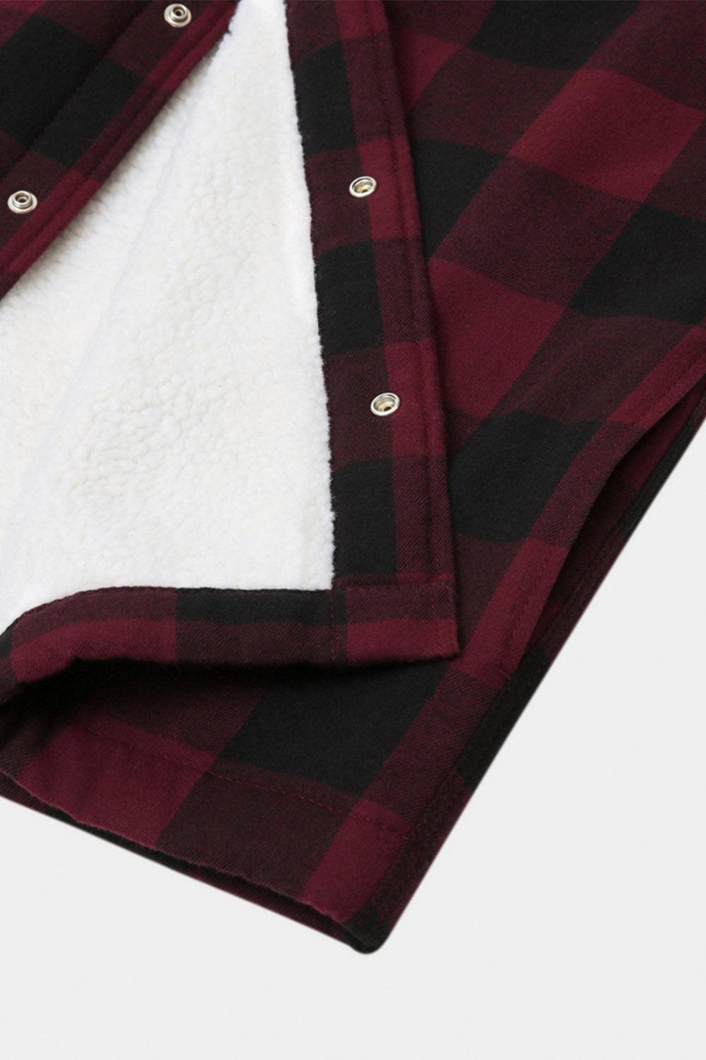 Dickies-Lined Sacramento Maroon-Gömlek-10-Milagron.com